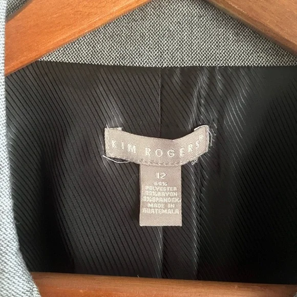 Kim Rogers Charcoal Blazer - Picture 3 of 3